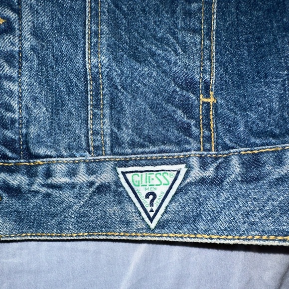 Georges Marciano for Guess • Vtg Denim Jean Jacket • Men’s sz M • Style 10807 - Picture 12 of 14